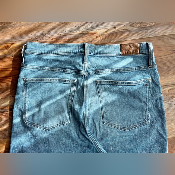 Madewell Perfect Vintage Jeans, Size 32T, Blue Denim, 99% Cotton - Picture 8 of 11